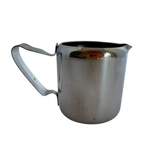 Stainless Steel Mini Creamer Pitcher 1/3 Cup Liquid